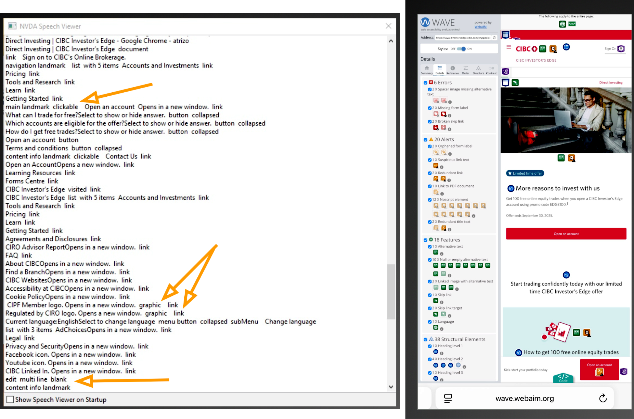 Investor’s Edge dashboard wireframe